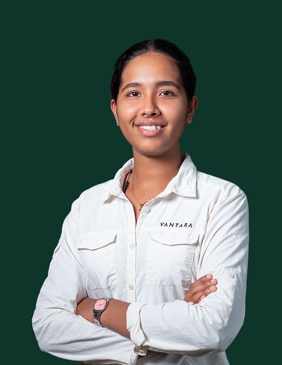 Ms. Deena P. N - Animal Care Team at Vantara