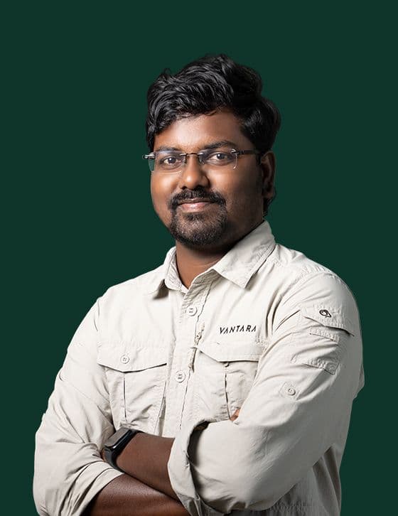 Mr. Dharanidaran G - Animal Care Team at Vantara