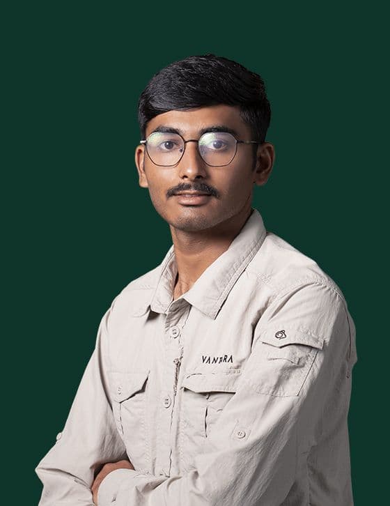 Dr. Dhruv Vadher - Animal Care Team at Vantara