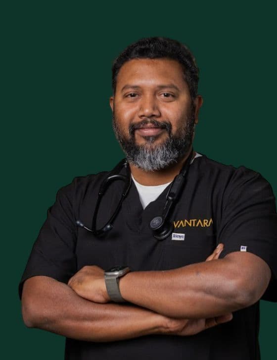 Dr. PA Kalaignan - Animal Care Team at Vantara