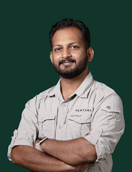 Dr. Rajkumar Jayabhaye - Animal Care Team at Vantara