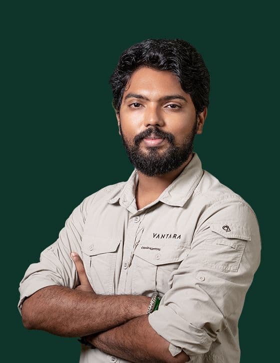 Dr. S. Sreejith - Animal Care Team at Vantara