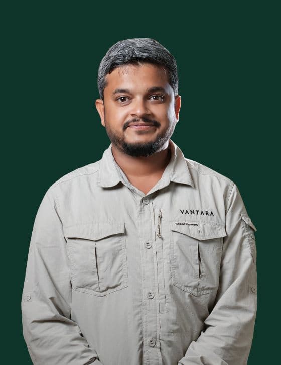 Dr. Sujay C S - Animal Care Team at Vantara