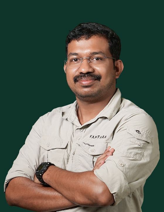Dr. Vaisakh Viswam - Animal Care Team at Vantara
