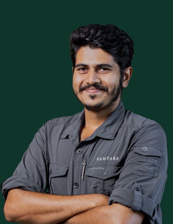 Mr. Puneeth SM - Animal Care Team at Vantara