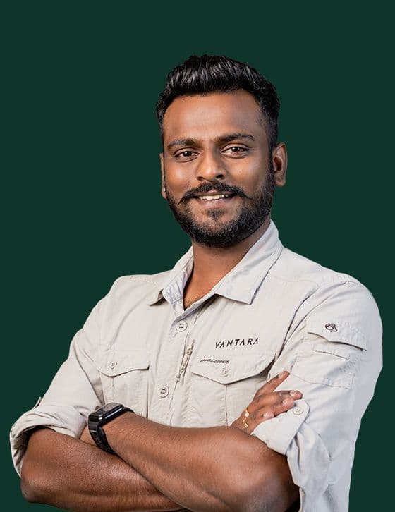 Mr. Sandesh Guru - Animal Care Team at Vantara