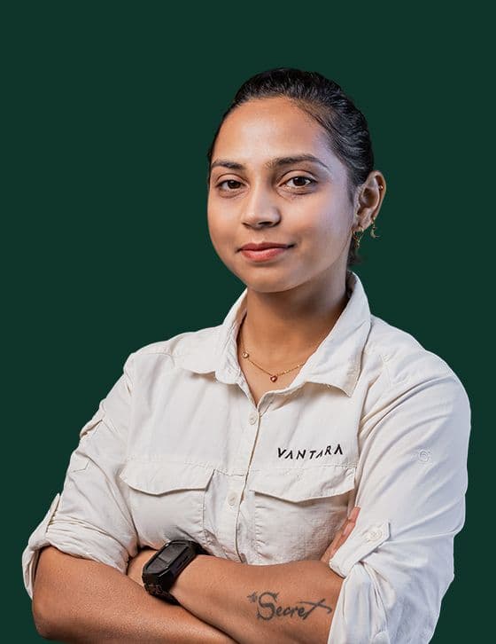 Ms. Kunj Joshi - Animal Care Team at Vantara